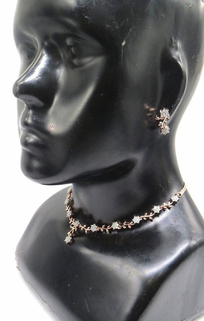Jewelshingar Jewellery Gold Colour Necklace For Women ( 55986NAD )