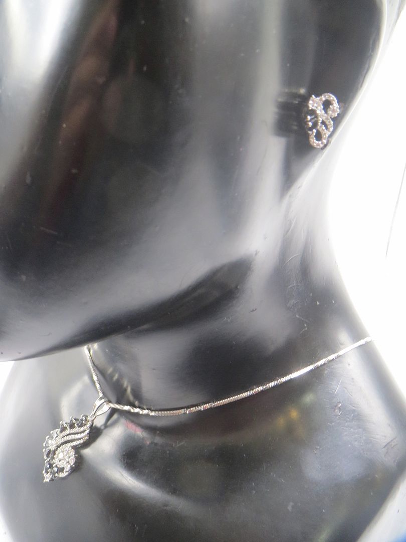 Jewelshingar Jewellery Black Colour Pendant Set For Women ( 56152PSD )