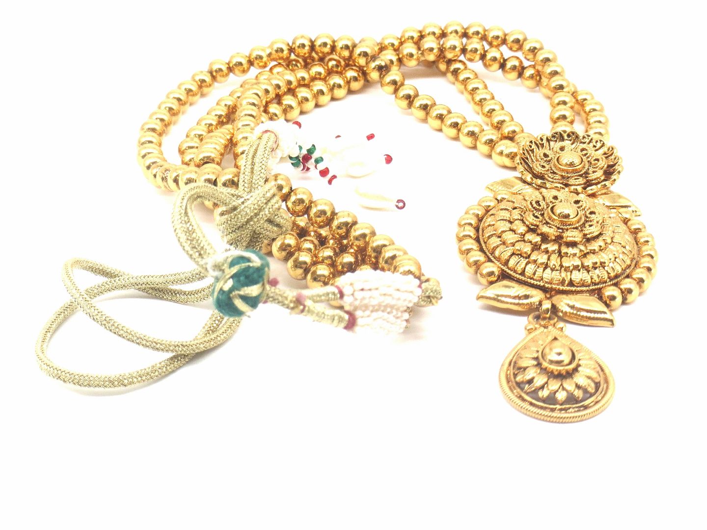 Jewelshingar Jewellery Gold Plated Pendant Sets For Women ( 56536PSP )