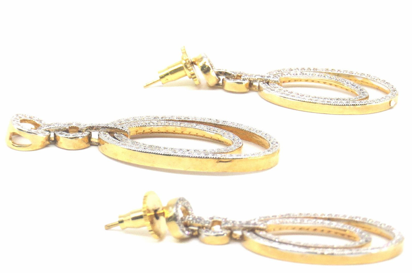 Jewelshingar Jewellery Gold Plated Pendant Sets For Women ( 56549PSD )