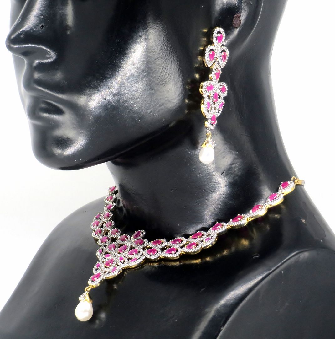 Jewelshingar Jewellery Gold Plated Necklaces For Women ( 56785NAD )