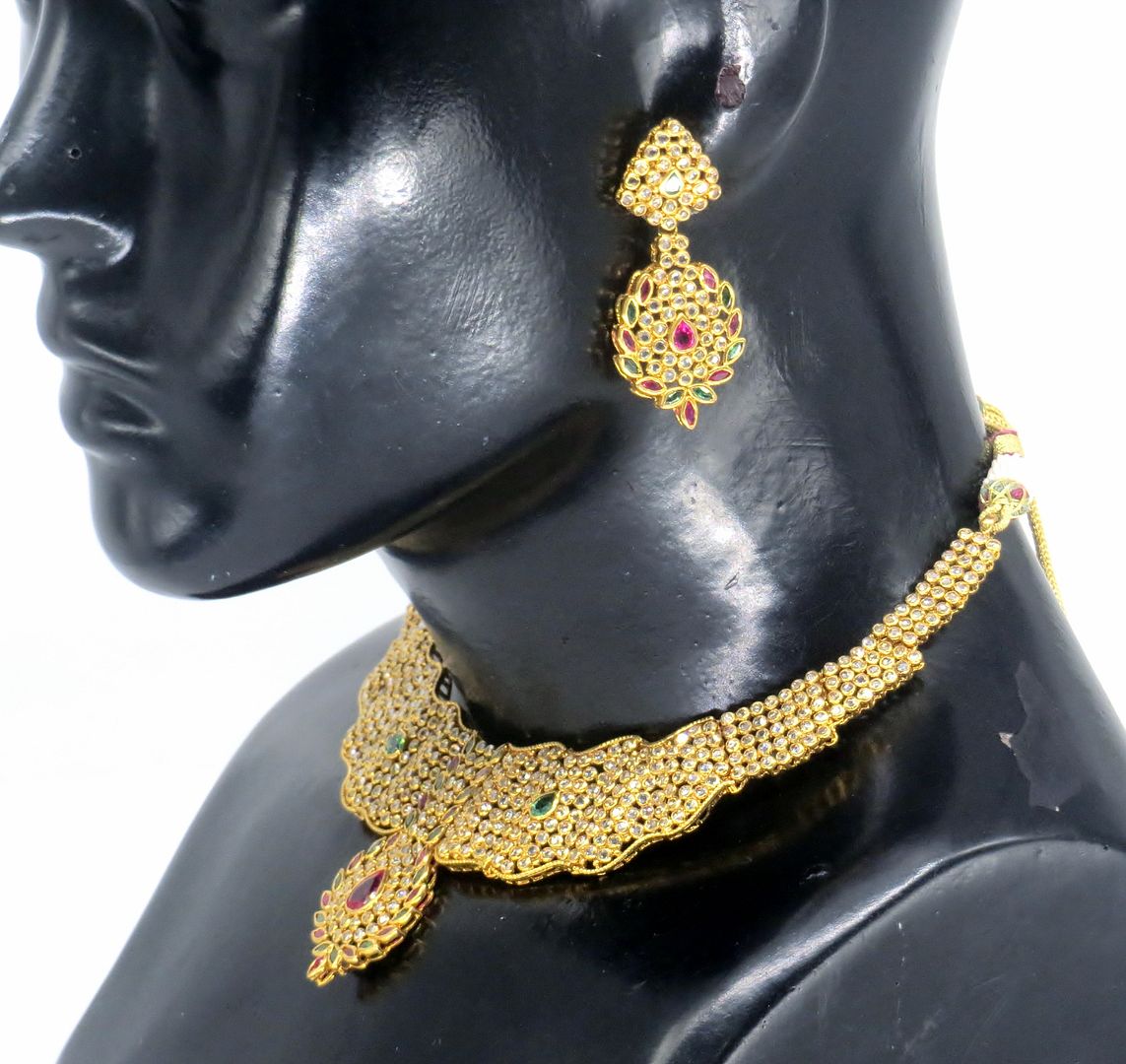 Jewelshingar Jewellery Gold Plated Necklaces For Women ( 56896ASJ )