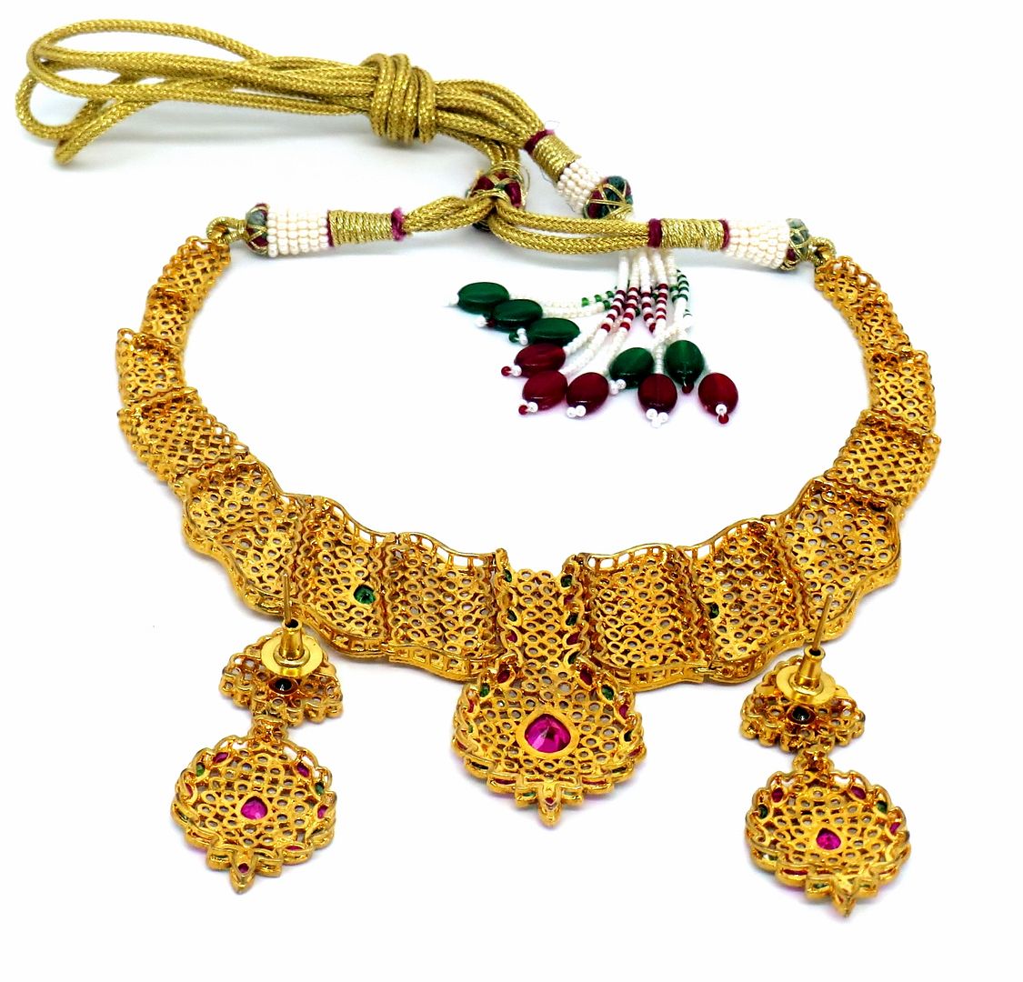 Jewelshingar Jewellery Gold Plated Necklaces For Women ( 56896ASJ )