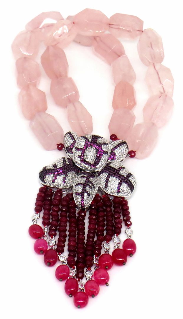 Jewelshingar Jewellery Silver Plated Pendant Sets For Women ( 56911URV )