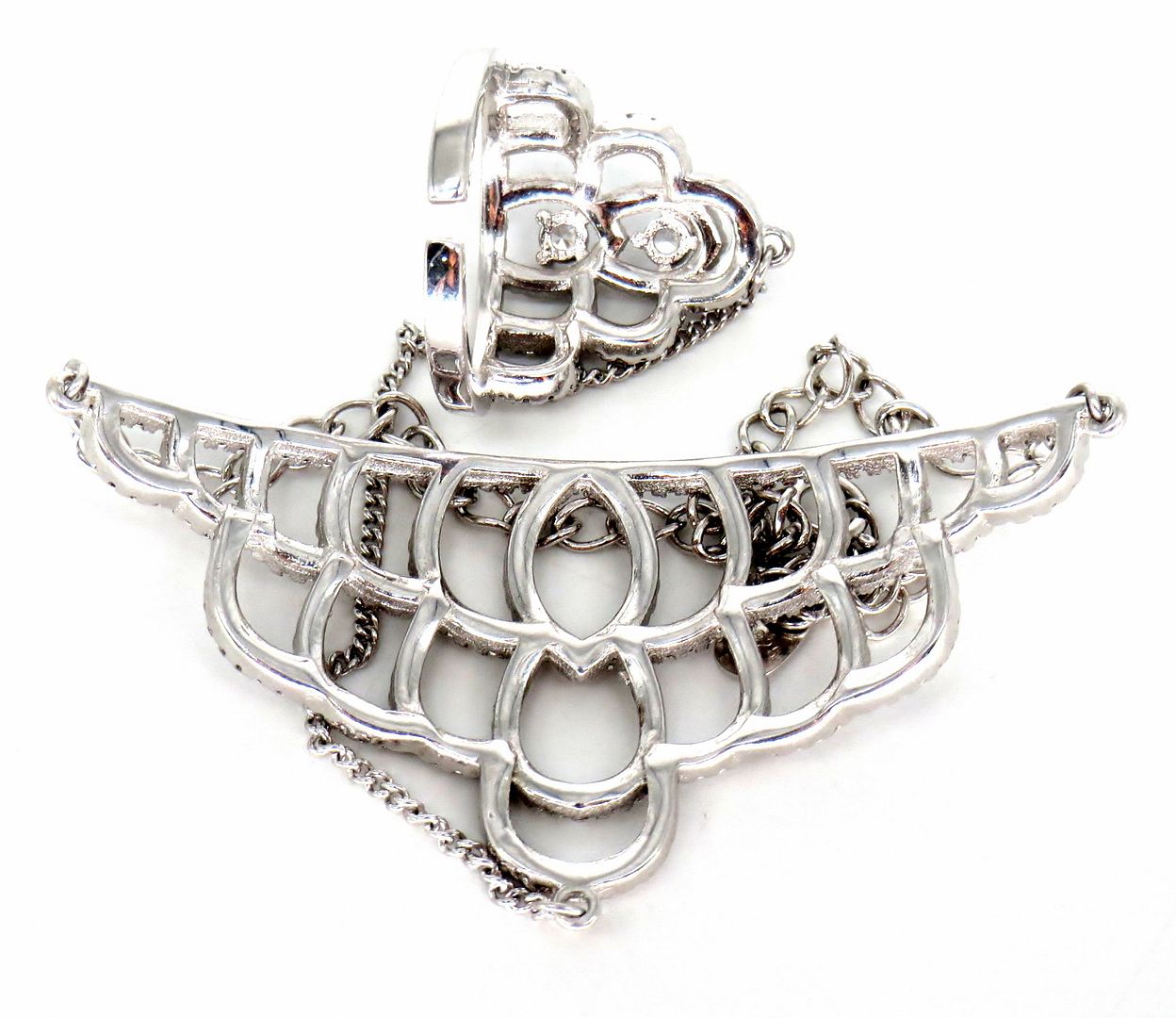 Jewelshingar Jewellery Silver Sterling 925 Hathphool For Women ( 57748SBH )