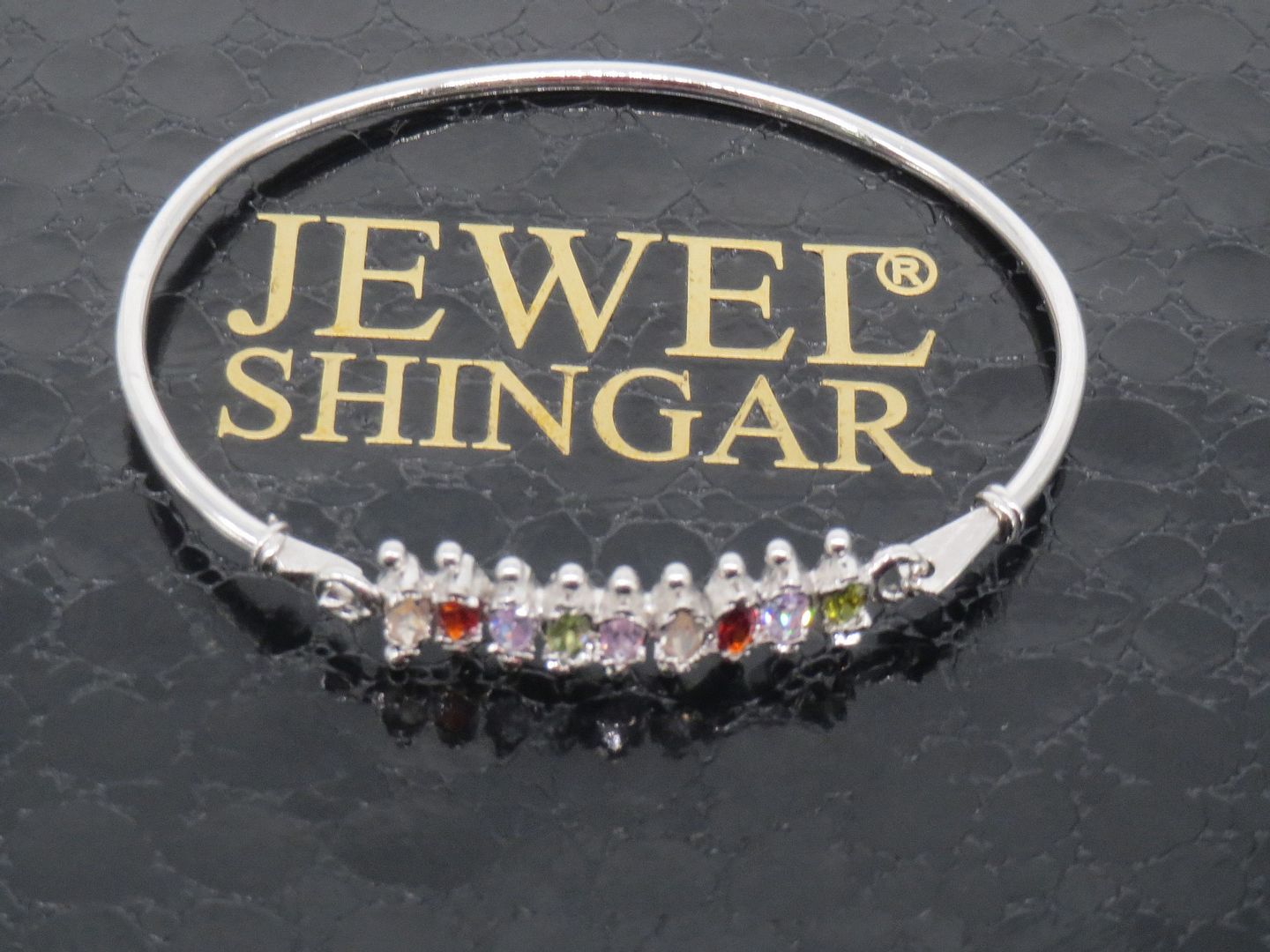 Jewelshingar Jewellery Silver Plated Bracelets For Women ( 57850BCD )