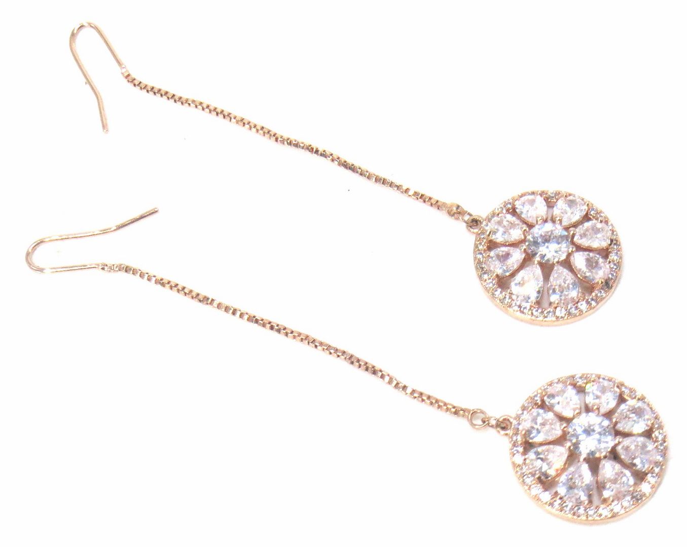 Jewelshingar Jewellery Gold Plated Diamond Earring For Women ( 60923EAD )