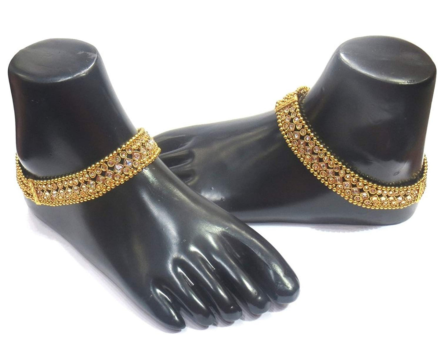 Jewelshingar Jewellery Exclusive Payal /Anklet /Pajeb For Women ( 33915-payal )