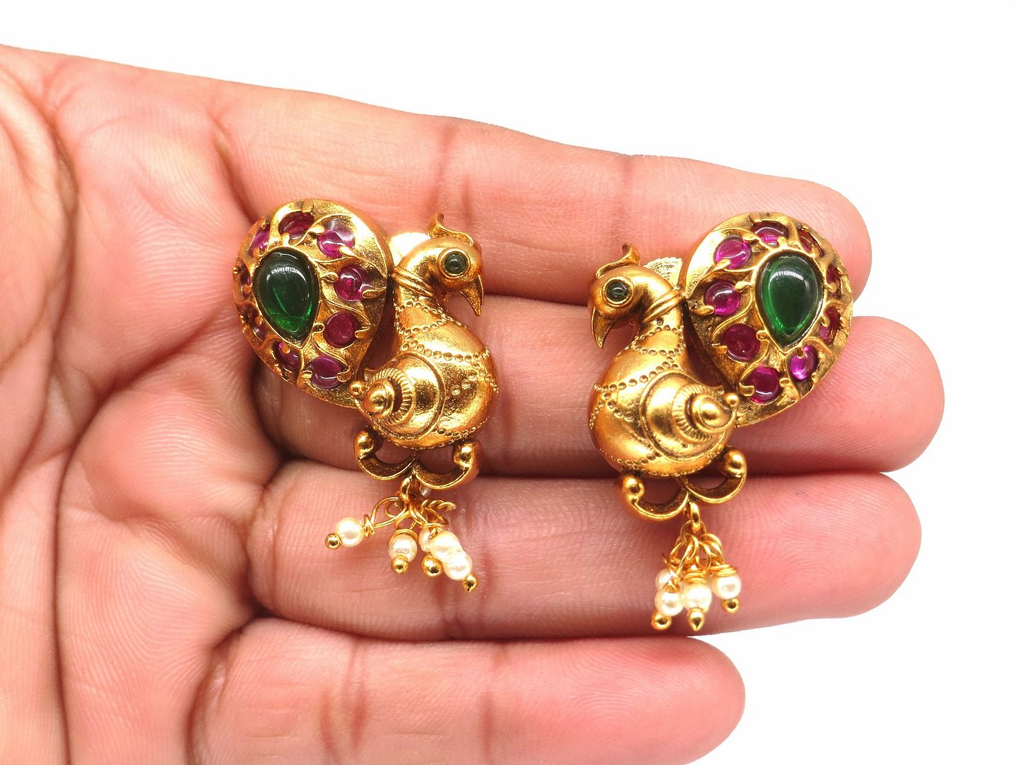 Jewelshingar Jewellery Fine Antique Polki Kundan Gold Plated Multi Colour Necklace For Women ( 61251AST )