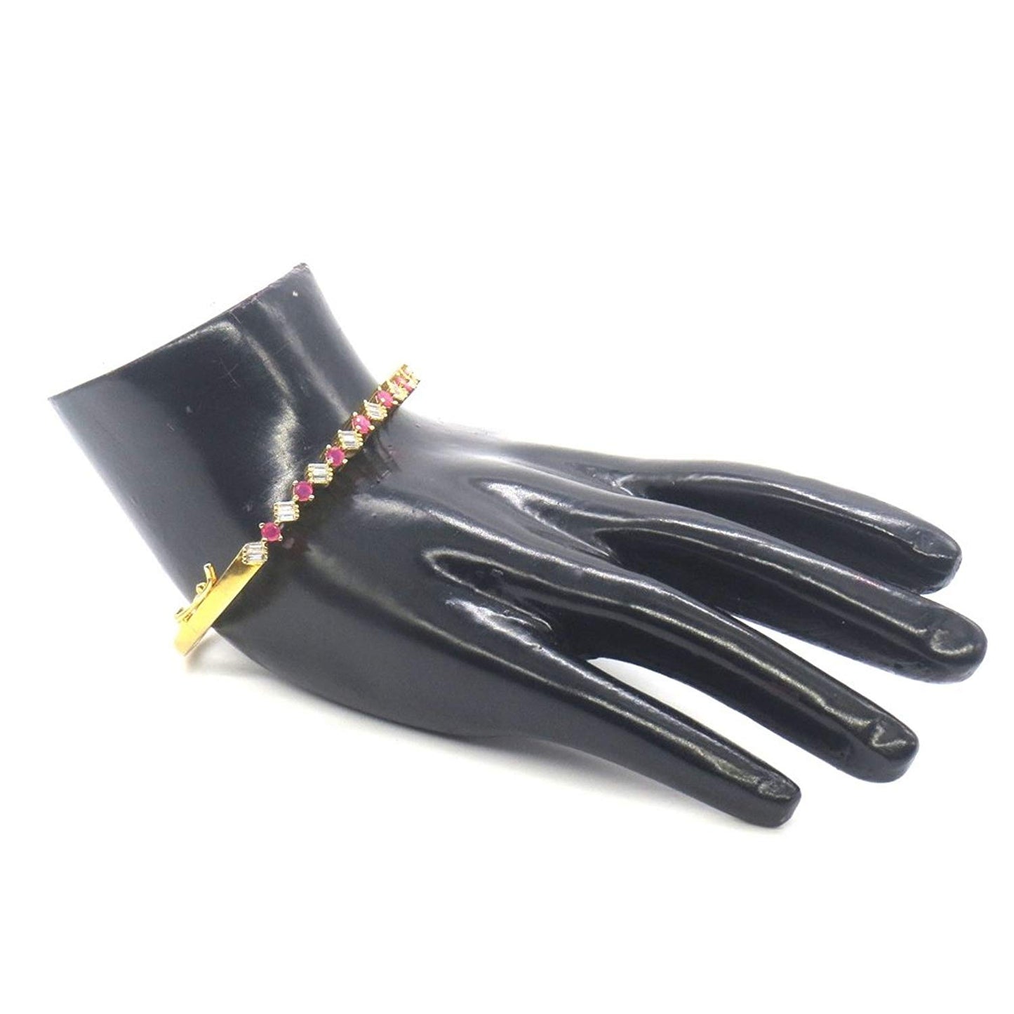 Jewelshingar Jewellery Shingar Jewellery Silver Gold Plated Bracelets for Women (45309-bcad)