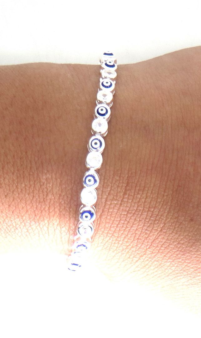 Jewelshingar Jewellery Silver Plated Diamond ChainBracelet For Women ( 61395SSB )