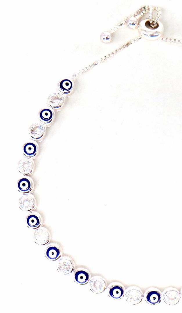 Jewelshingar Jewellery Silver Plated Diamond ChainBracelet For Women ( 61395SSB )