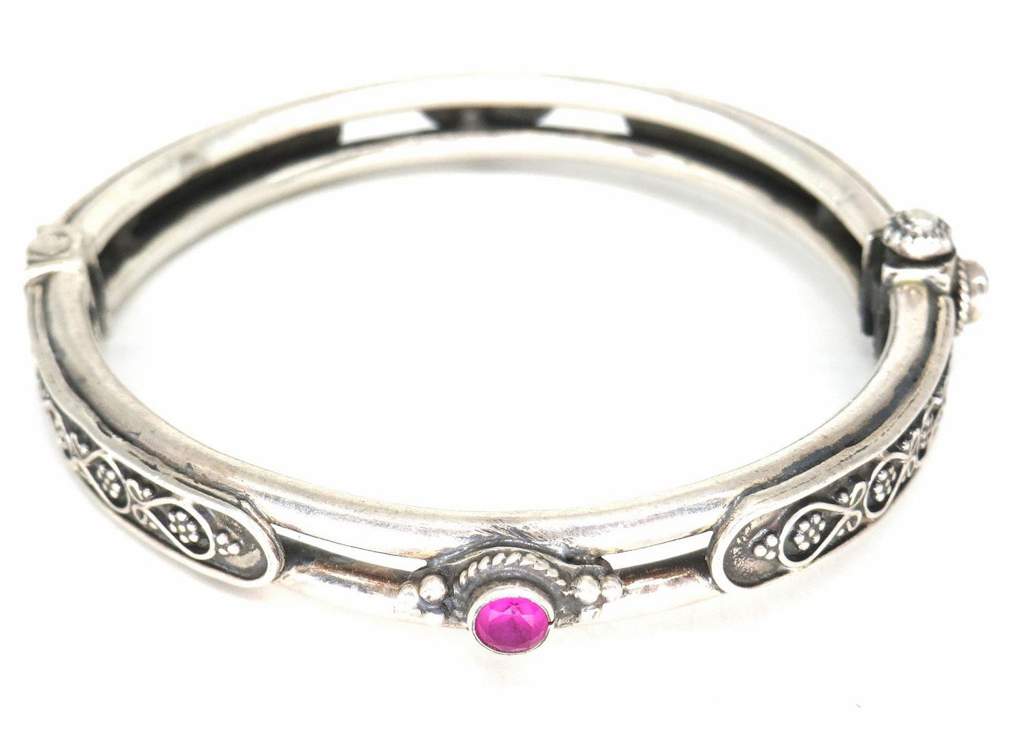 Jewelshingar Jewellery silver Plated Diamond Bracelets For Women ( 61482SSB )
