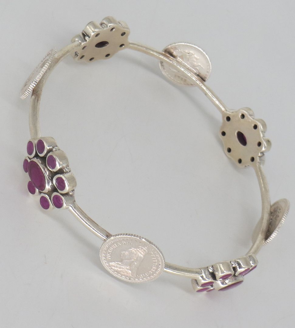 Jewelshingar Jewellery silver Plated Diamond Bracelets For Women ( 61489SSB )