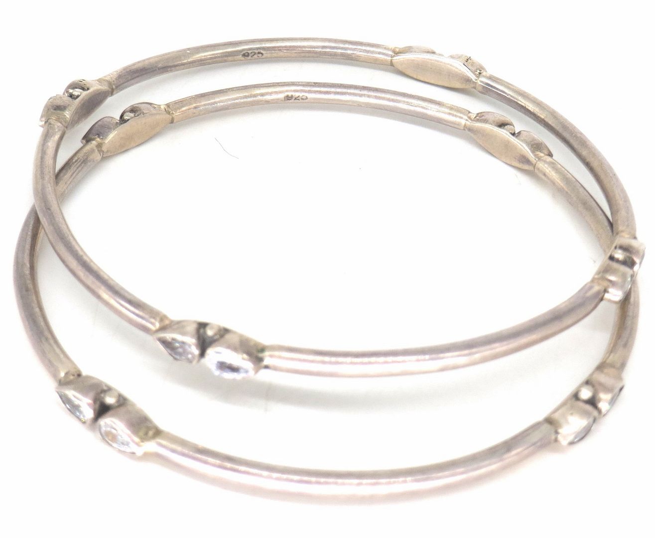 Jewelshingar Jewellery silver Plated Diamond Bracelets For Women ( 61496SSB )