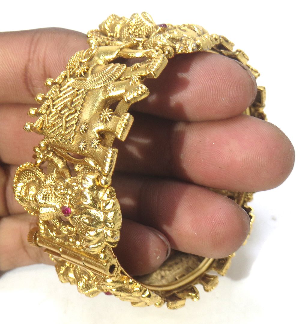 Jewelshingar Jewellery Gold Plated Diamond Bracelet For Women ( 61588PLB )