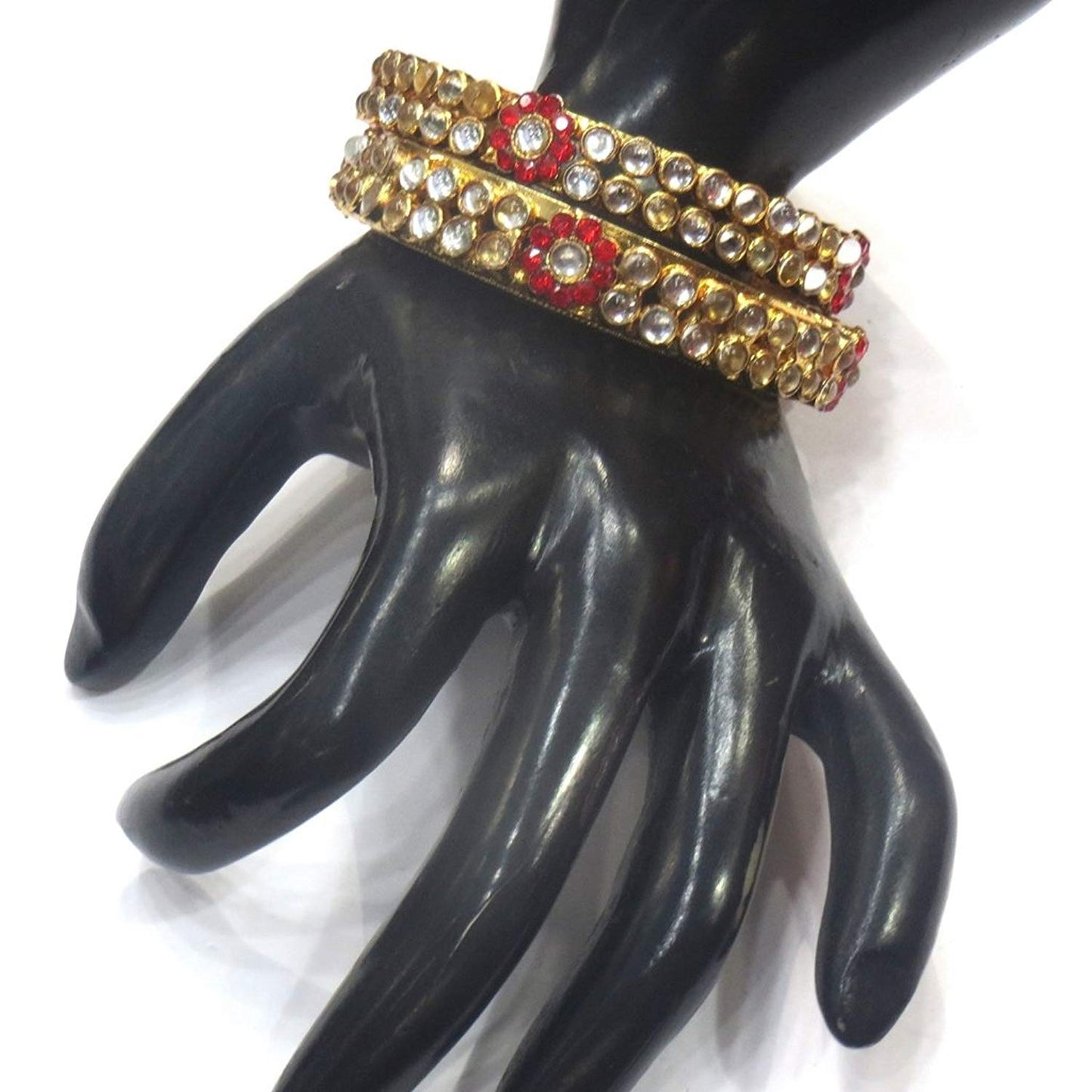 Jewelshingar Jewellery Fine Gold Plated Bangles Set For Women ( 36784-bc-p )