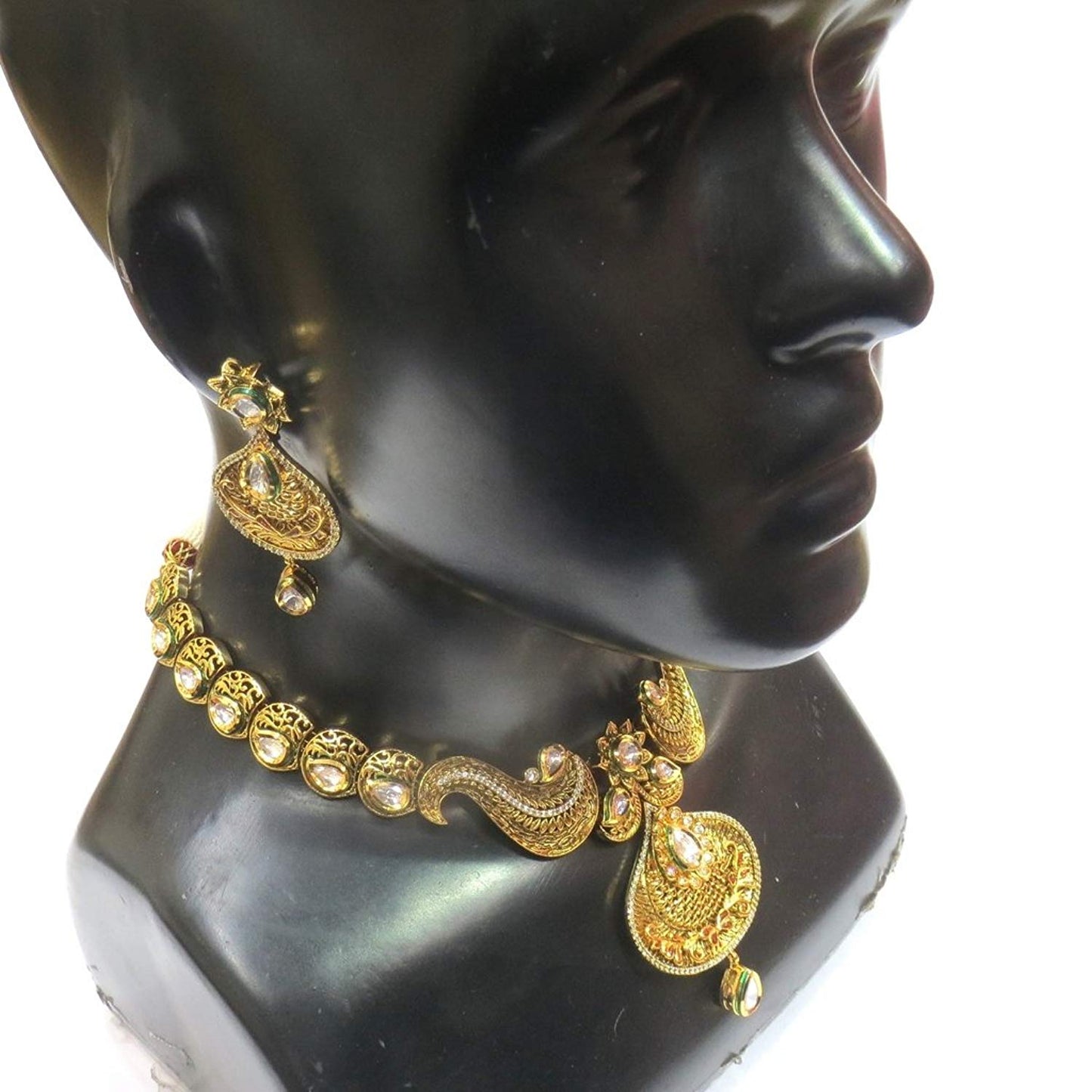 Jewelshingar Jewellery Exclusive Necklace Pendant Set For Women ( 37528-acs )