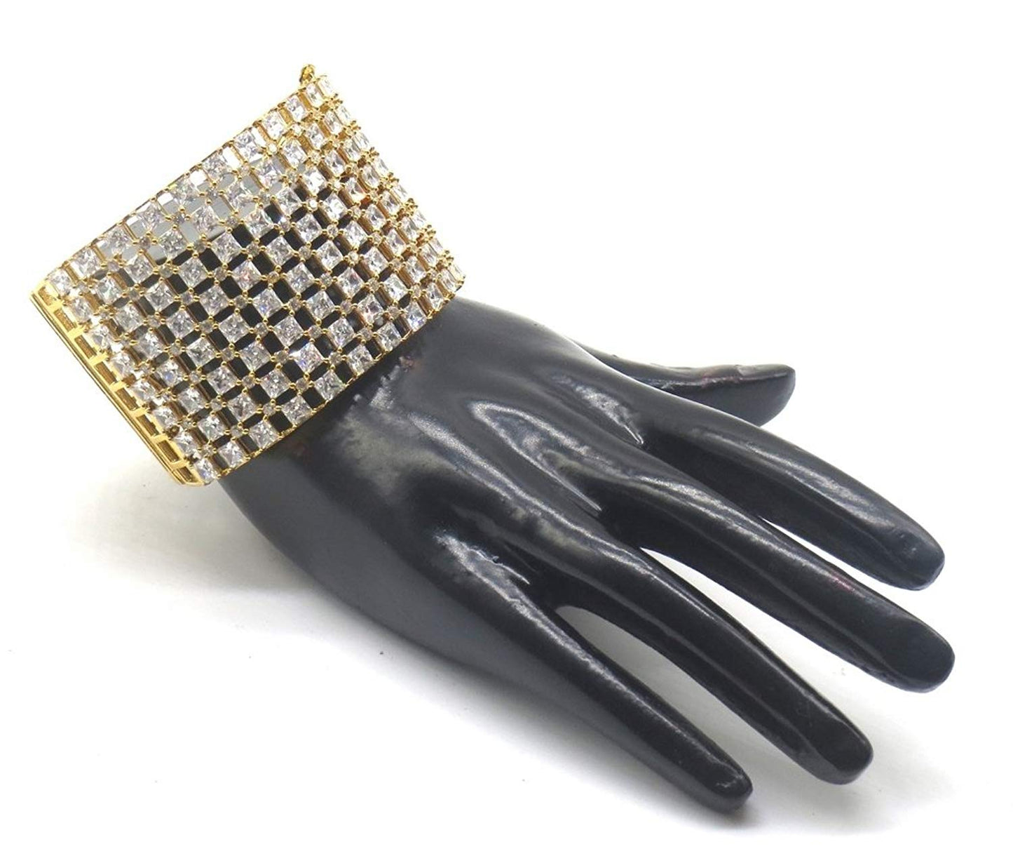 Jewelshingar Jewellery Shingar Jewellery Silver Gold Plated Bracelets for Women (45103-bcad)