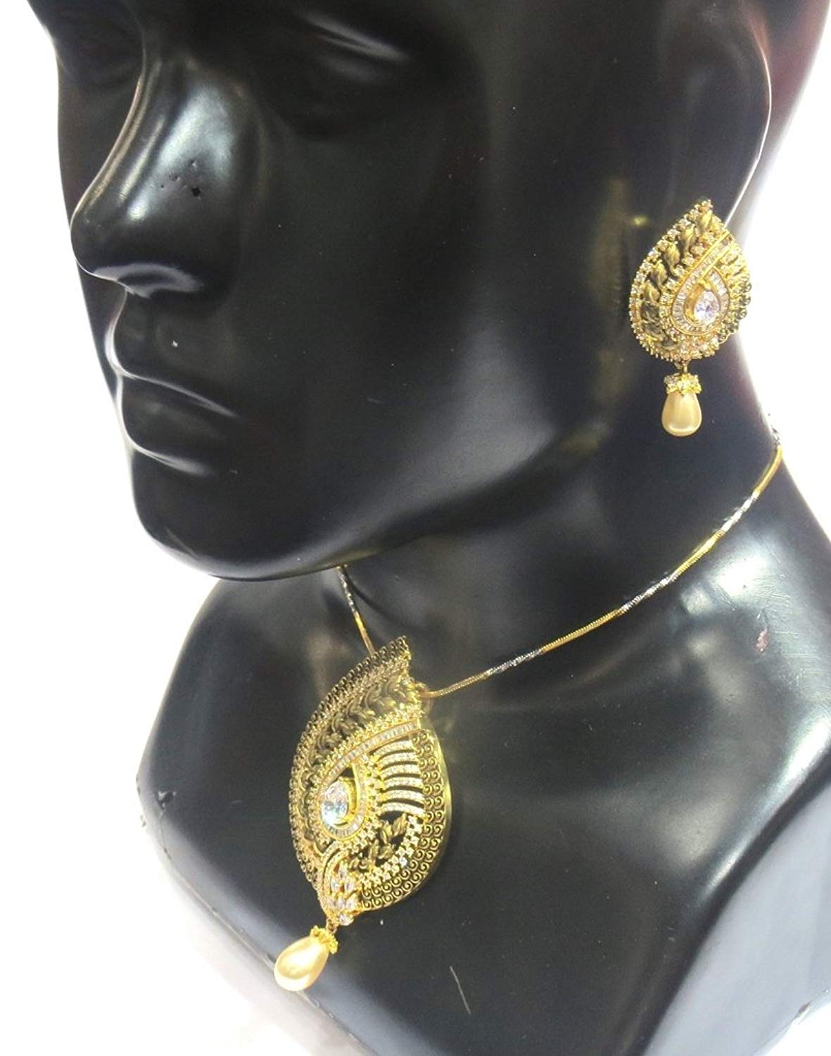 Jewelshingar Jewellery Fine Quality Pendant Set For Women ( 33109-psad )