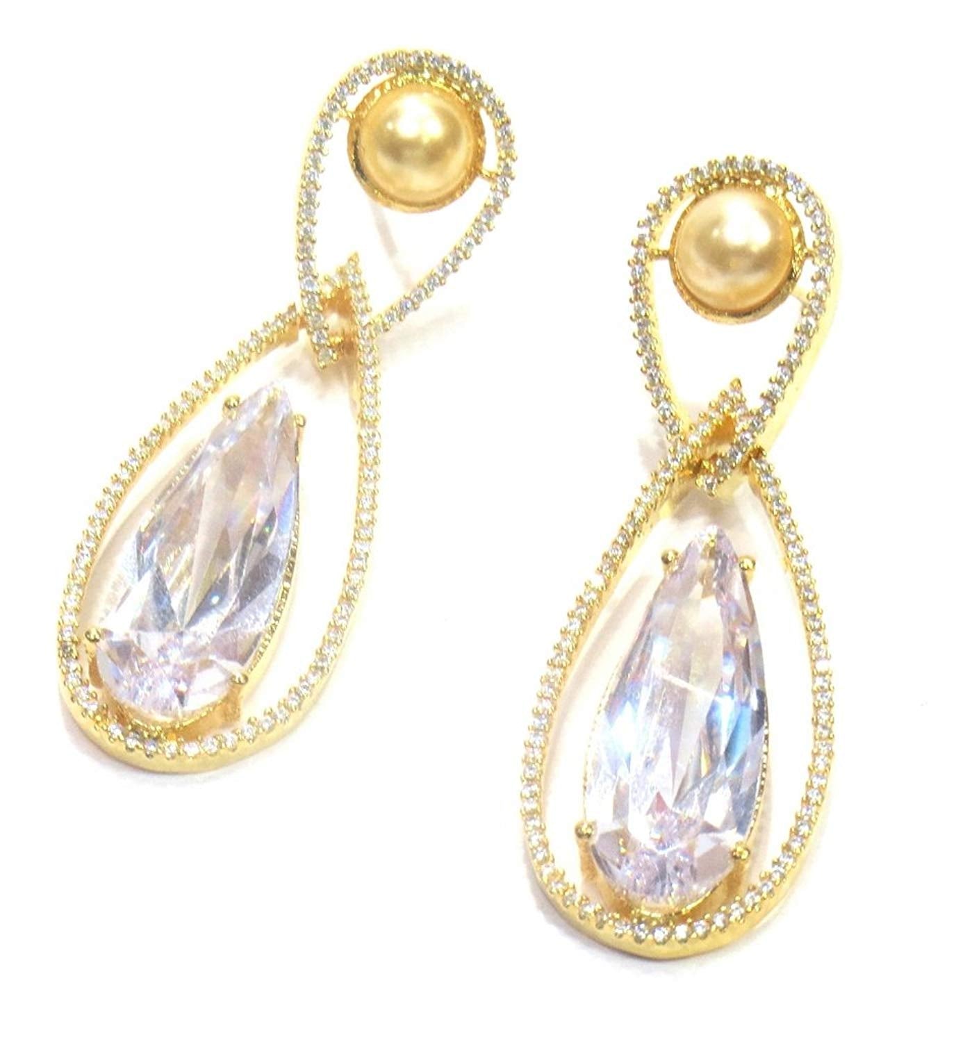 Jewelshingar Jewellery Shingar Jewellery Dangle & Drop Earrings For Women ( 42009-ead )