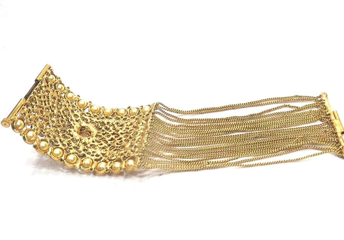 Jewelshingar Jewellery Fine Gold Plated Chain Bracelet For Women ( 35626-cb-dastband )