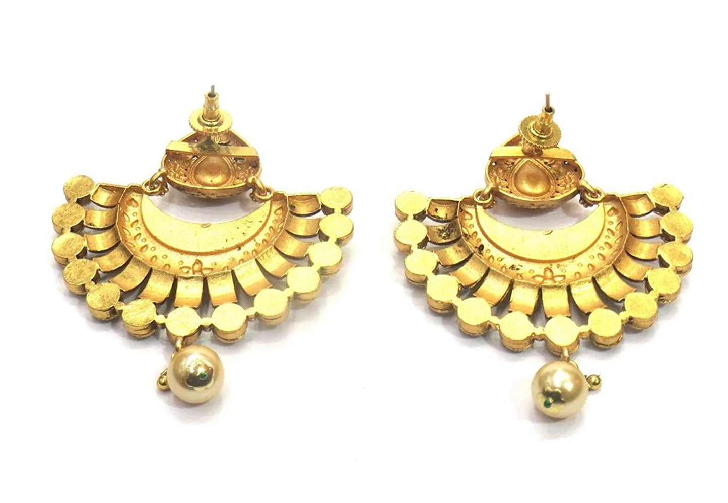 Jewelshingar Jewellery Antique Look Dangle & Drop Earrings Earings For Women ( 36995-pe )