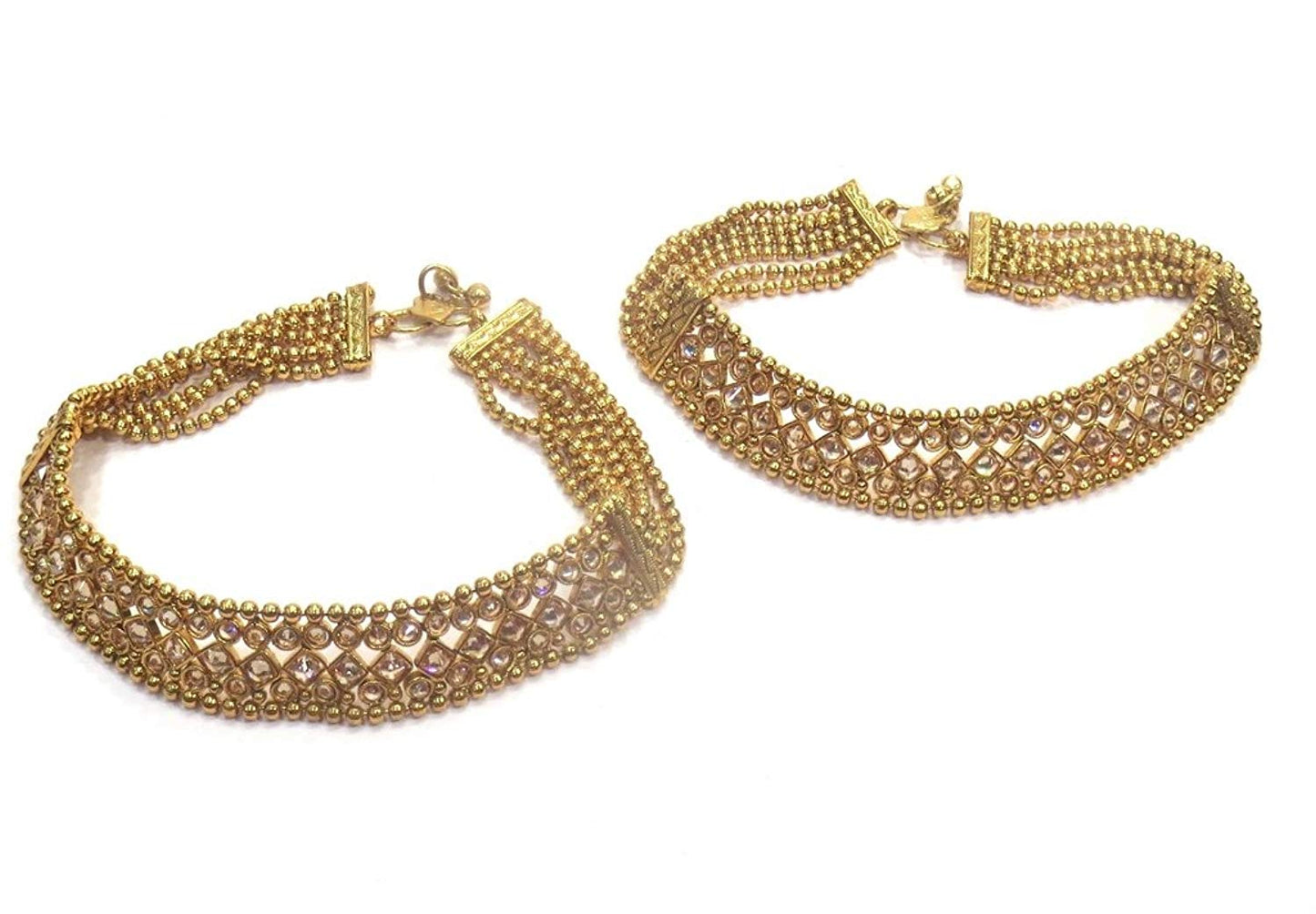 Jewelshingar Jewellery Exclusive Payal /Anklet /Pajeb For Women ( 33915-payal )