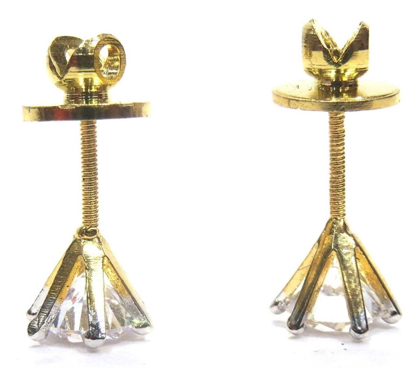 Jewelshingar Jewellery Shingar Jewellery Stud Earrings For Women ( 42168-studs-screw-open )