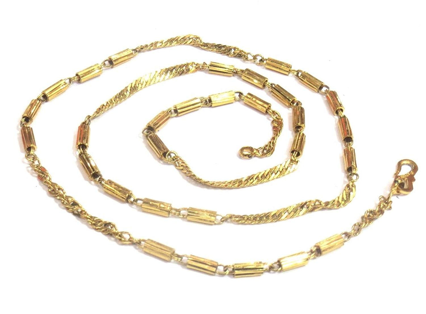 Jewelshingar Jewellery Fine Gold Plated Chain Mala For Women ( 31638-chain )