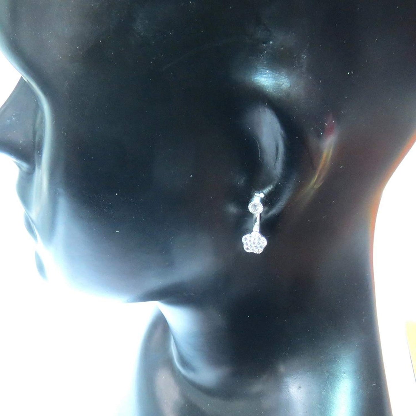 Jewelshingar Jewellery Exclusive 92.5 Sterling Silver Earrings For Girls ( 26740-ssec )