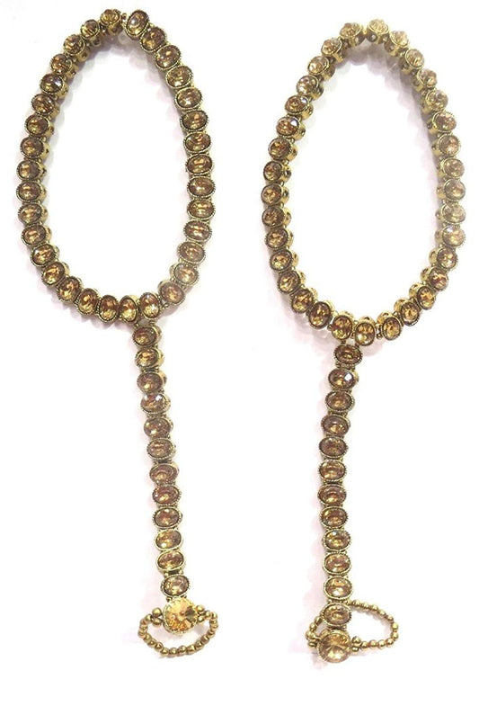 Jewelshingar Jewellery Exclusive Payal /Anklet /Pajeb For Women ( 33947-payal )