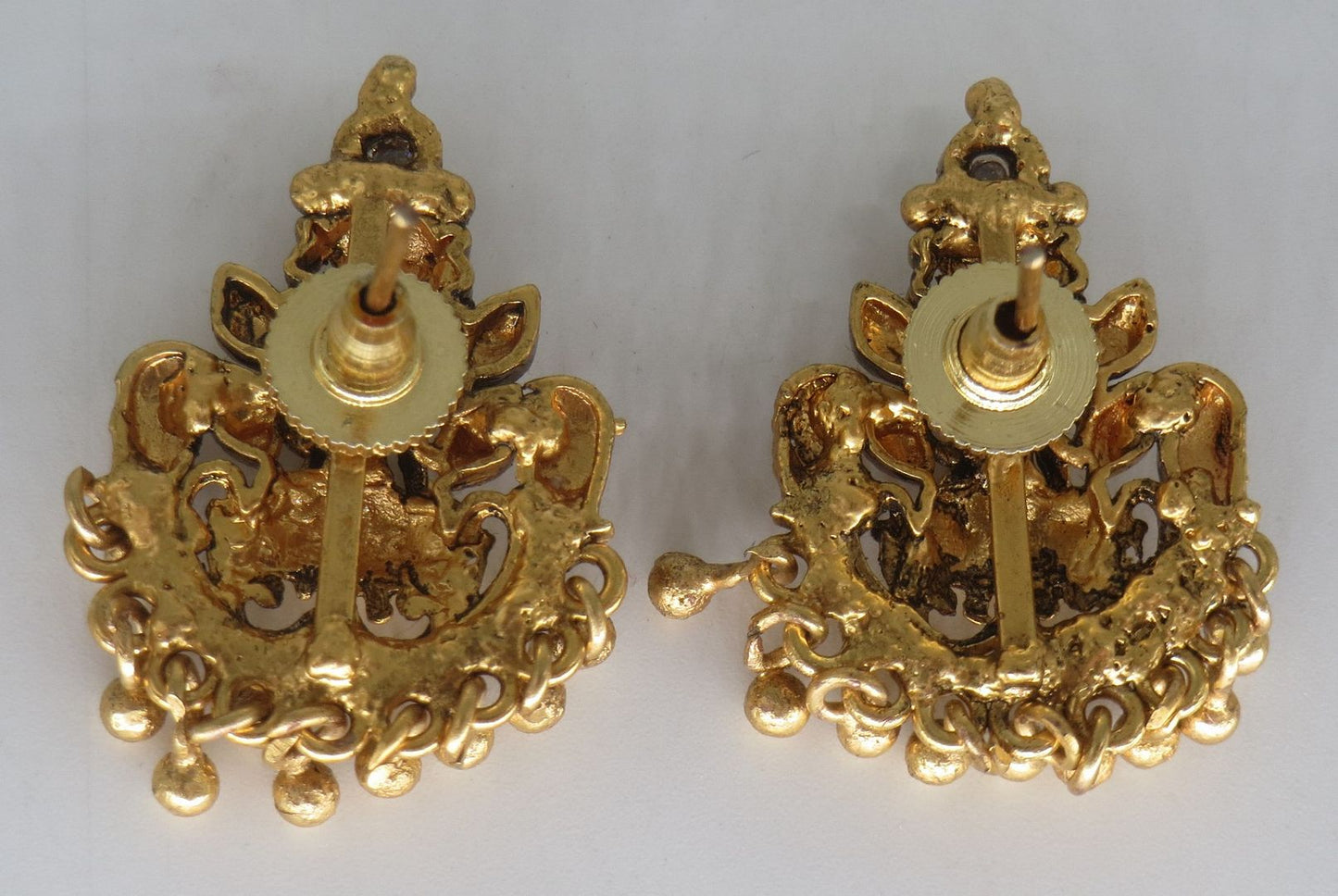 Jewelshingar Jewellery Gold Plated Diamond Earrings For Women ( 62545EAD )