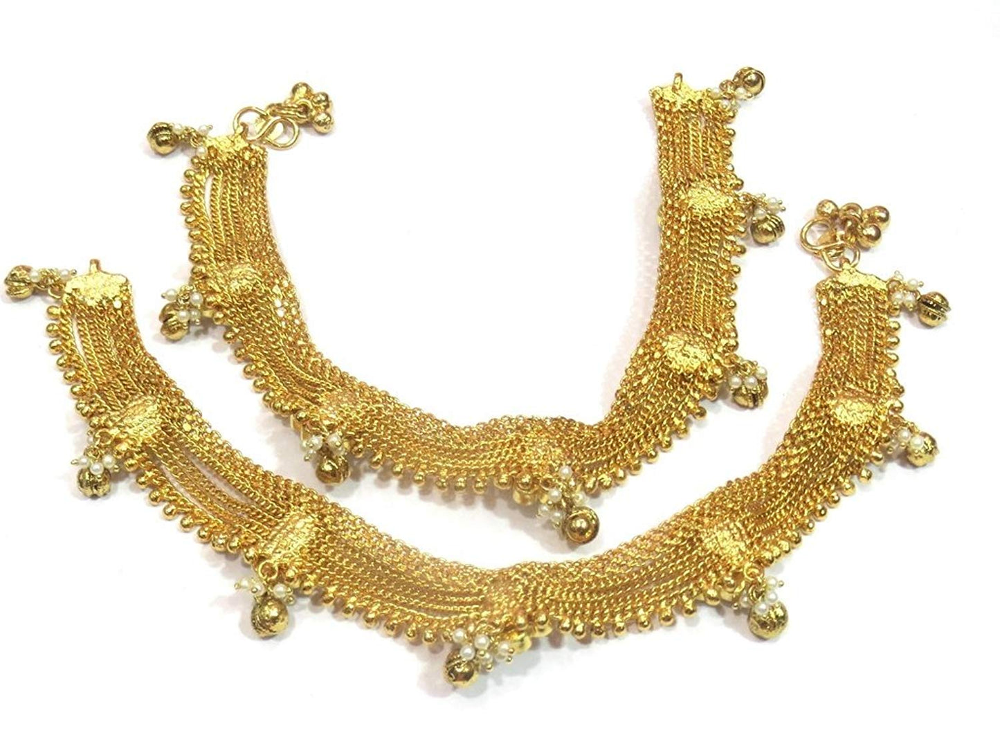 Jewelshingar Jewellery Exclusive Payal /Anklet /Pajeb For Women ( 33192-payal )