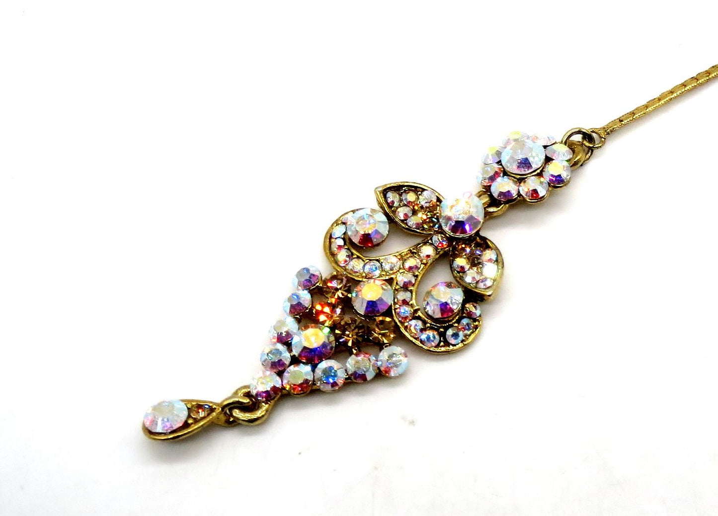 Jewelshingar Jewellery Gold Plated Zircon Maangtikka For Women ( 92283MTZ )