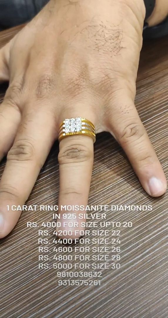 Moissanite Ring By Chokerset MDR6029