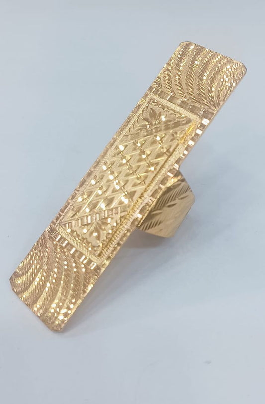 Ring Size 30 By Chokerset In Gold Forming GFGR6552