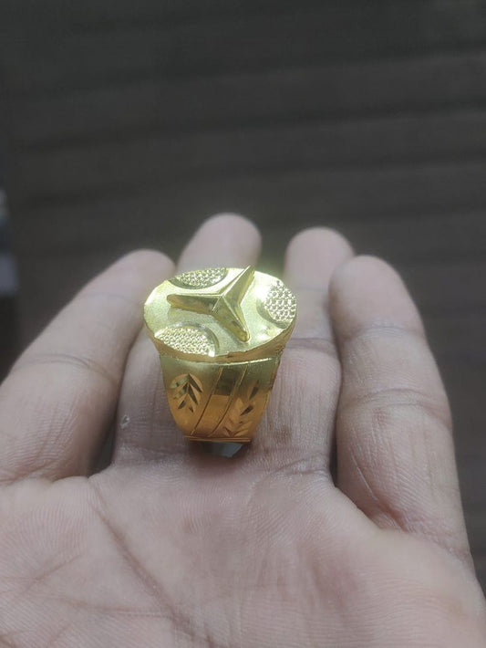 Ring Size 26 By Chokerset In Gold Forming GFGR6604