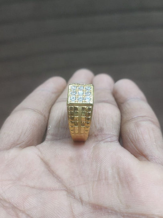 Ring Size 26 By Chokerset In Gold Forming GFGR6606