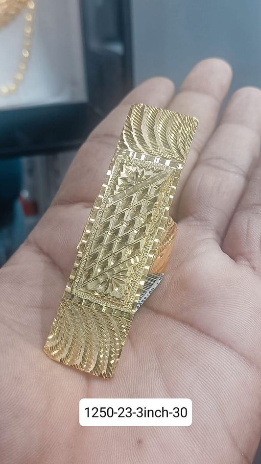 Ring Size 30 By Chokerset In Gold Forming GFGR6601