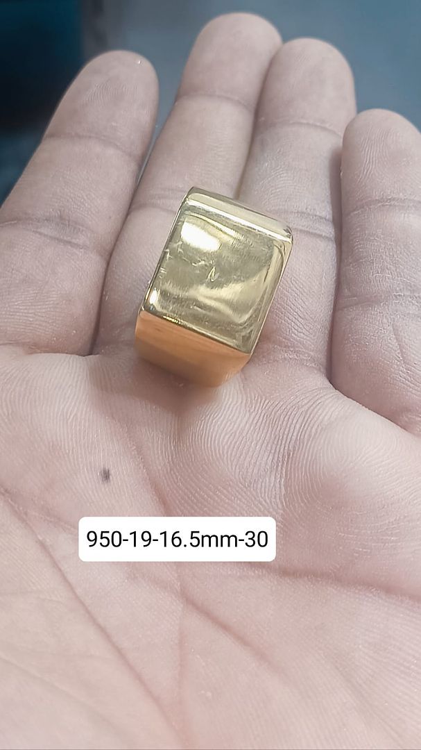 Ring Size 30 By Chokerset In Gold Forming GFGR6600