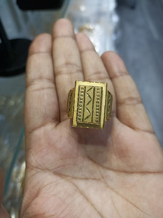 Ring Size 23 By Chokerset In Gold Forming GFGR6620