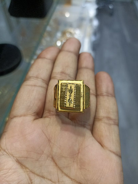 Ring Size 23 By Chokerset In Gold Forming GFGR6621