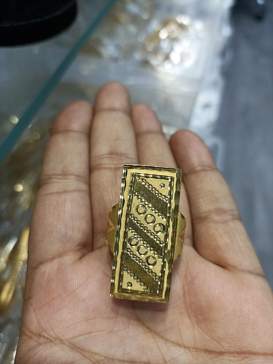 Ring Size 23 By Chokerset In Gold Forming GFGR6618