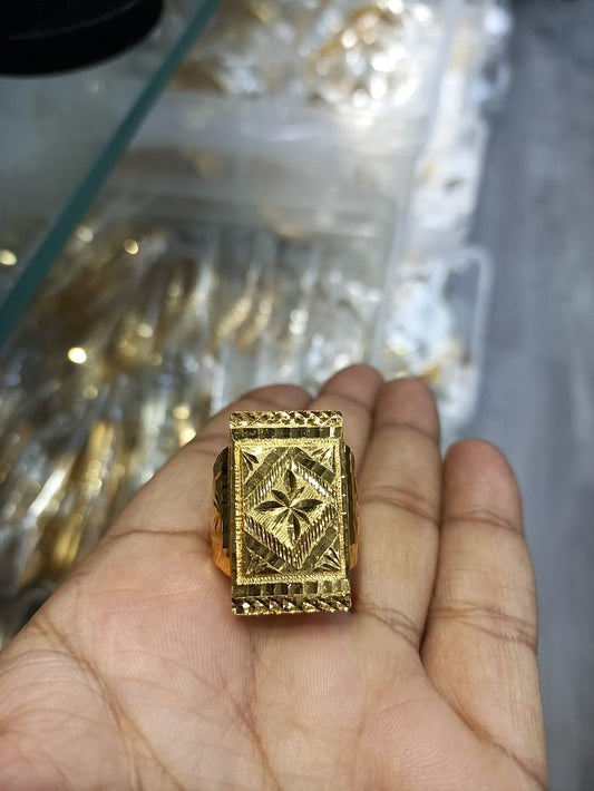 Ring Size 23 By Chokerset In Gold Forming GFGR6614