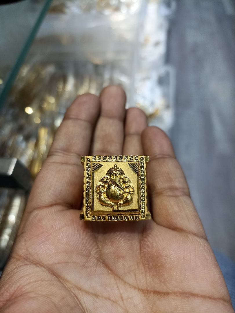 Ring Size 23 By Chokerset In Gold Forming GFGR6616