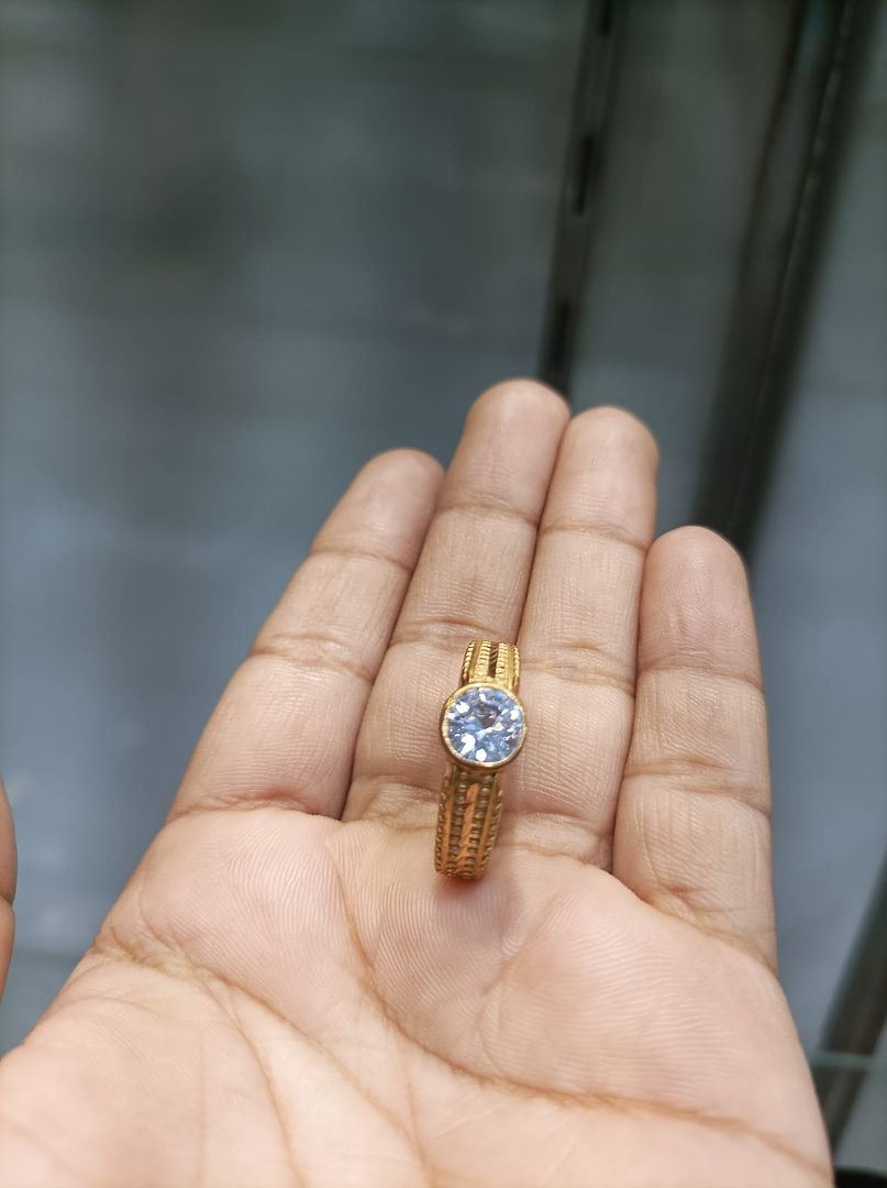 Ring Size 19 By Chokerset In Gold Forming GFGR6611