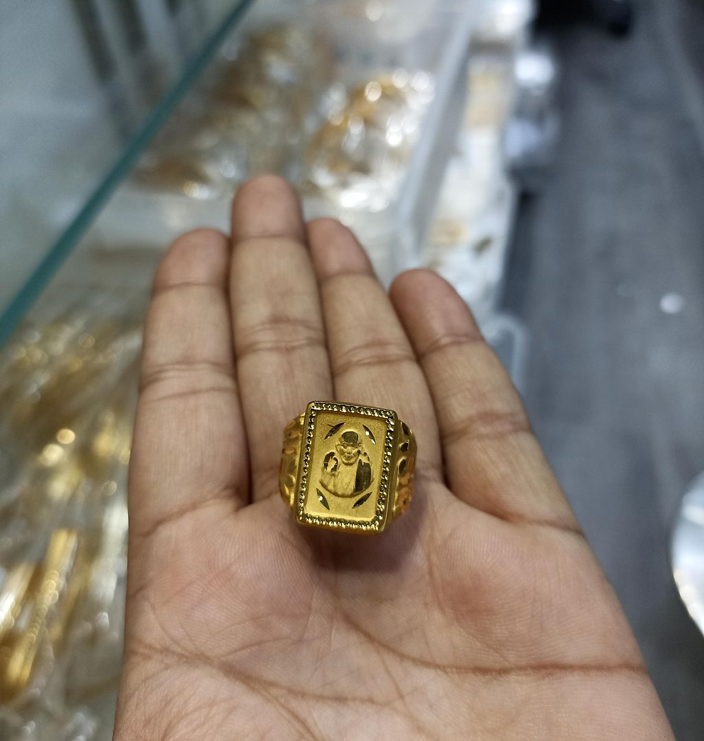 Ring Size 24 By Chokerset In Gold Forming GFGR6717