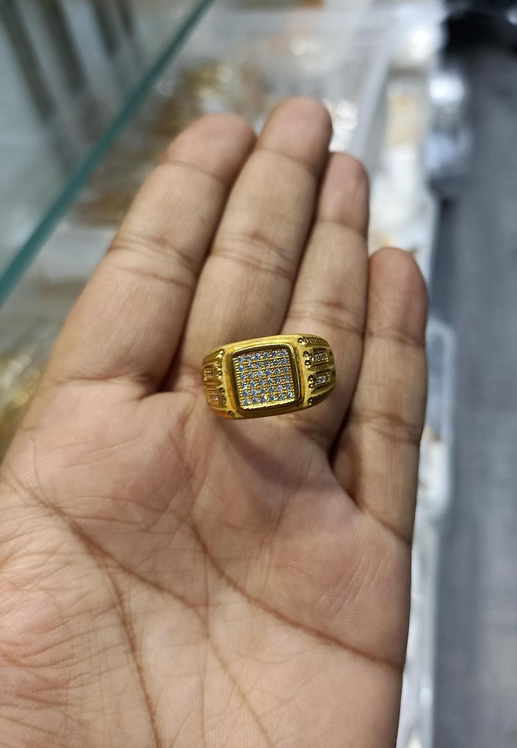 Ring Size 24 By Chokerset In Gold Forming GFGR6718