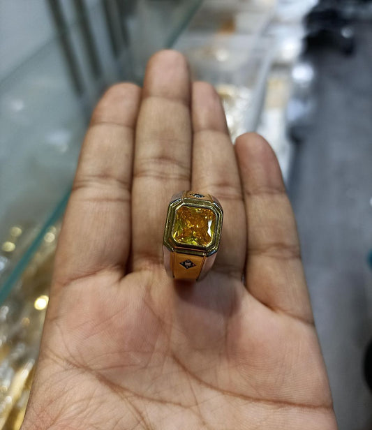 Ring Size 24 By Chokerset In Gold Forming GFGR6711